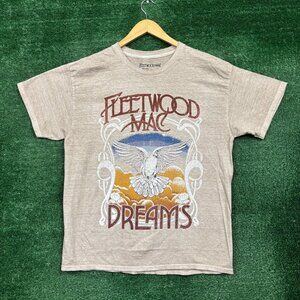 Fleetwood Mac Dreams Rumours Rock Band Oversized T-Shirt Size Medium